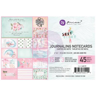 Prima Marketing Surfboard - Journaling Cards 4 x 6